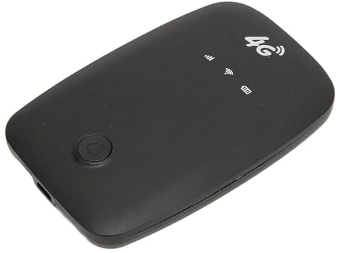Mobile Hotspot, 4G Mobile WiFi Hotspot SIM Card Slot 2100mAh Battery Portable 4G WiFi Router for Car Users Business Travelers for Secure Internet At Home Or Everywhere You Go