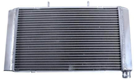 avdb-moto Radiatore Acqua Compatibile con HONDA CB600F CB HORNET 600 PC41 2007-2010, CB600F CB HORNET 600 PC41E0 2011-2014, CBF 600 CBF600 CBF-600 PC43 2008-2013 Tipo Racing in alluminio