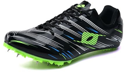 Kraftpaid Zapatillas Deporte Atletismo con Clavos,Clavos De Running,Zapatillas Clavos Atletismo,Unisex Spikes Atletismo,Cómodas Ligero,para Pista,Antideslizantes,Atletismo Velocidad