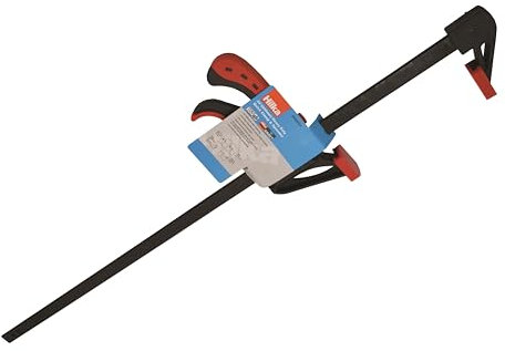 Hilka 64020724 24-Inch Quick Release Bar Clamp, red and black