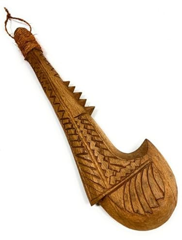 Tikimaster Temple Shredder Fijian Club 20 - Acacia Wood - War Club