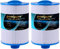 POOLPURE 2 filtres de Spa, filtres de Spa, Remplacement pour Les filtres Unicel 6CH-940, Pleatco PWW50P3, PWW50-P3, Filbur FC-0359, Waterway Plastics 817-0050, 25252, 378902, 03FIL1400 de