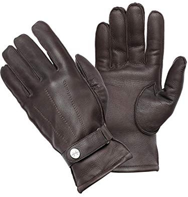 PEARLWOOD herrhandskar Henry av hjortläder