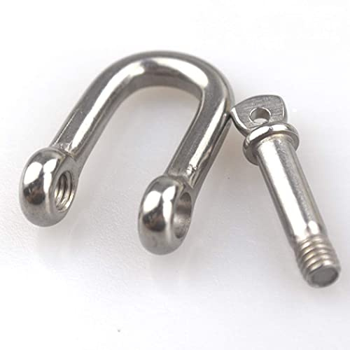 D-Shackles - Stainless Steel for attaching Ropes, boxing punch bag, chain and speedball
