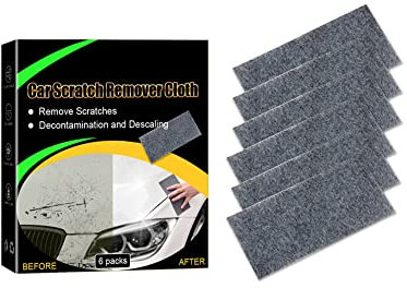 Nano Magic Cloth per graffi auto, rimuove facilmente i graffi di vernice leggera macchie d'acqua e lucidatura superficiale, riutilizzabile (1)