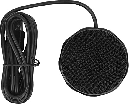 UPQRSG Micrófono USB para Conferencias, Micrófono de Condensador Omnidireccional de 360°, Micrófono de Escritorio Profesional para Reuniones en Línea/Grabación de Clases y Chat