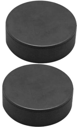 BELLIFFY 2stücke Eishockey Trainingspuck Für Hallen Eishockeyball Kleiner Hockeyball Hockey-übungspuck Hockeybälle Zum Üben Hockeypuck Für Hockeyspiele