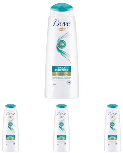 Dove Daily Care Shampoo 400ml (Packaging May Vary) (Pack of 4)