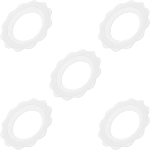BESPORTBLE 5 Coppette Protettive per Allattamento Silicone Antiscivolo Resistenti Al Copricapezzoli Confortevoli e Traspiranti per e Uso