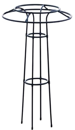 Pflanzen Rankgitter,Vertikales Blumenturm-Spalier - Schirmförmiges Design Als Pflanzenhilfe Für Beet, Gewächshaus, Terrasse Und Gemüseanbau