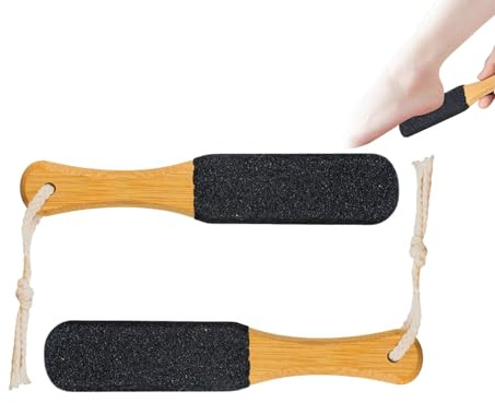 de callos, removedor de piel muerta, escofina de doble cara de 8.8 x 1.7 pulgadas, diseño de mango ergonómico, acero inoxidable para personas mayores, mujeres, hombres, spa, hogar, rutina diaria