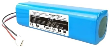 1 Batteria Da 5600 MAh CMICR18650F8M7-4S2P, Compatibile Con Kyvol, Compatibile Con Cybovac, Aspirapolvere Robot S31