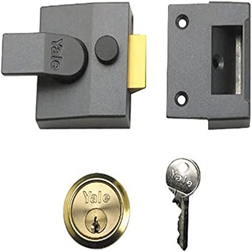 Yale Locks P84 Standard Nightlatch 40mm Backset DMG Finish Visi