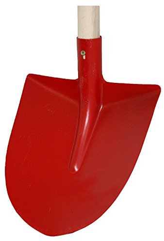 Frankfurter Schaufel Gr.5 Stahl 1,60 mm, mit Aufbug, mit Stiel