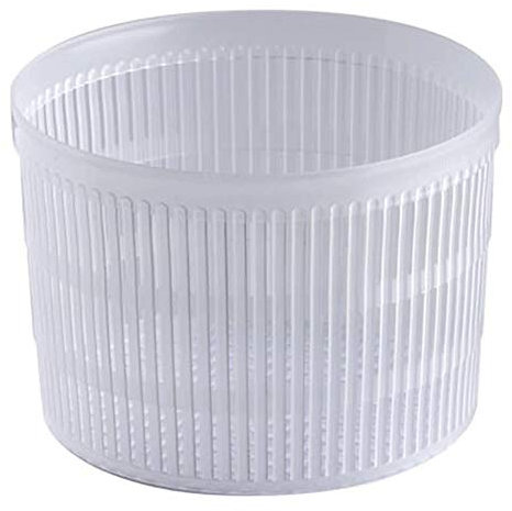 10 unidades. Escurridores de Plástico de 400/600 g para quesos como caciotta, ricotta, etc.