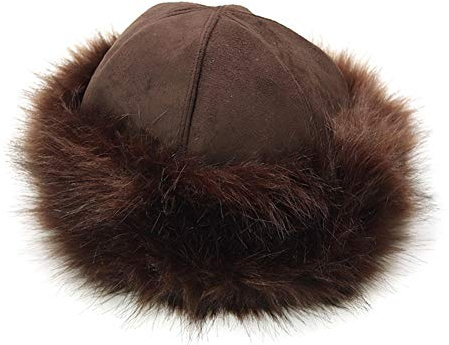 Amorar Damen Herren Fellmütze Vlies Pelzmütze Kunstpelz Russischen Stil Wintermütze Kappe Kopfbedeckung Damenmütze Warm Weich Beanie Outdoor Skimütze Trappermütze
