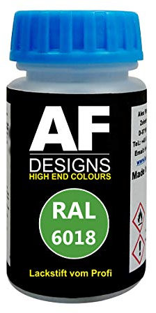 Alex Flittner Designs Lackstift RAL 6018 GELBGRÜN glänzend 50ml schnelltrocknend Acryl