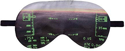 Schlafmaske, blockiert Licht, personalisiertes Muster, ultraweich, perfekt für Damen, Herren und Kinder