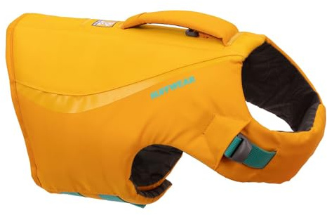 Ruffwear Float Coat Hundejacke, Auftrieb und Auftrieb, Hundeweste für sicheres Schwimmen, Bootfahren, Wassersport, Wave Orange, XX-Small