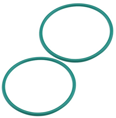 Create idea 2 Stücke Servolenkungsölbehälterdeckel Dichtung O-Ring 32411128333 32410141428 Kompatibel mit BMW Behälterdeckeldichtung Autoöleinfülldichtung