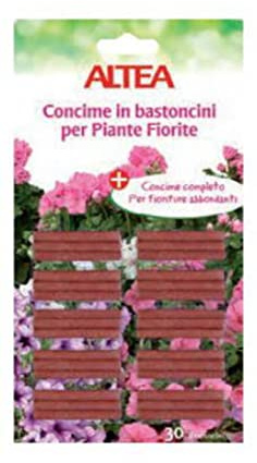 Altea CONCIME Bastoncini Piante Fiorite 30pz, Come da Foto