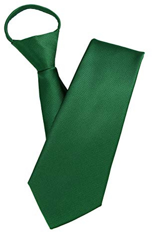 JEMYGINS Herren-Krawatte mit Reißverschluss – ein eleganter Look in wenigen Sekunden, grün