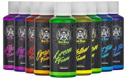 RR Customs Bad Boys Colored Snow Foam Box 9x100ml farblicher Reinigungschaum - Vorreiniger Schaum - buntes Autoshampoo