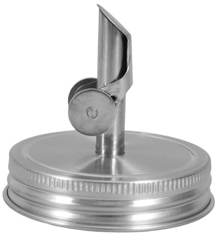 Alipis Edelstahl Ölflaschen Ausgießer Mit Automatischem Öffnen Schließen Für Gewürzflaschen Aromatischer Ölspender Küchenzubehör Für Gourmet-küchen Und Haushalt