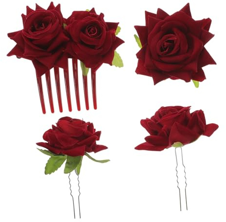 VICASKY 1 ensemble d'épingles à cheveux artificielles pour mariée et accessoires de cheveux et broche pour mariage et spécial