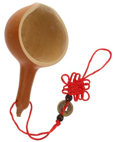 OUNONA Gourde Naturelle Épuisette à Eau Portable Ustensile De Cuisine Louche Multifonctionnelle Pour Cuisine Et Service