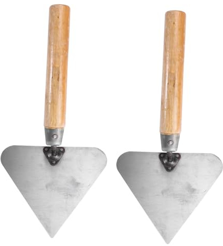 POPETPOP 2 Piezas Espátula de Inoxidable para Construcción Herramienta Práctica de Rasqueta de para de Albañilería