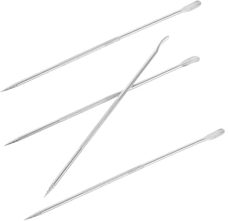 Operitacx 4 Pezzi Penna per Decorare Latte Acciaio Inossidabile Strumenti per Latte Art e Cappuccino per Case e Facile da Usare e Resistente Riutilizzabile