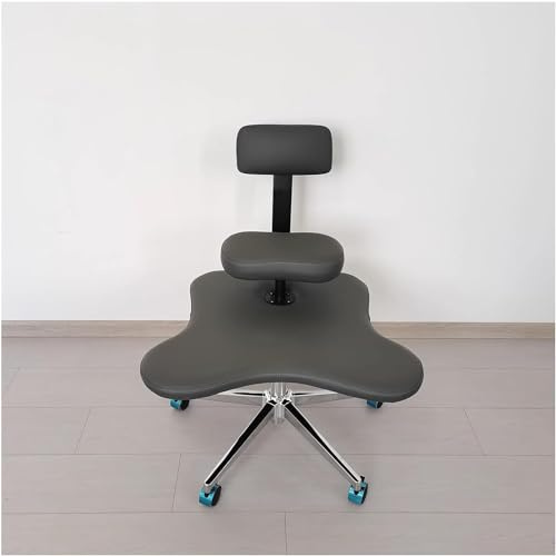 Ergonomischer, verstellbarer Kniestuhl für Büro und Meditation, Kreuzbein-Sitzhocker mit Lendenwirbelstütze für Kinder und Erwachsene, ADHS-freundlicher Schreibtischstuhl