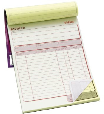 Pukka Pad, Duplicate Invoice Book 203 x 137mm Pack of 5