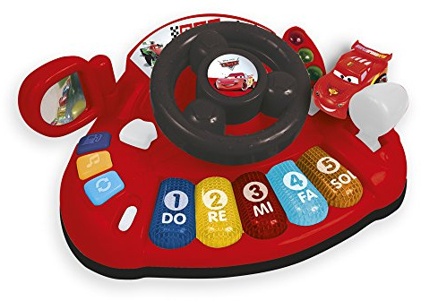 Reig 5318 - Disney Cars Autocockpit mit Musiktasten