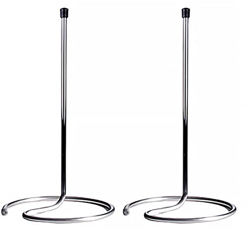 Wein-Dekanter, Trockengestell, Weinglas-Trockner, Karaffe, Edelstahl, Weinausgießer, Trockenhalter, 2 Stück