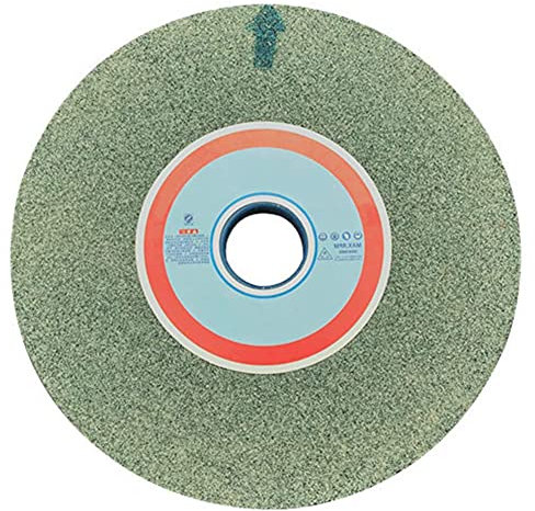 GOONSDS Tischschleifscheiben Grünes Siliziumkarbid Zum Flachschleifen Von Hartmetall Und NE-Metallen Und Nichtmetallischen 125 Mm X 12,7 Mm X 16 Mm 1 Stück,120 Grit