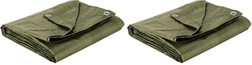 COGEX - Bâches (Bricolage) - pour Protection, en Bois, Couverture 1,5x6m - bâche étanche Multi-Usage en polyéthylène tramé, œillets et Ourlets