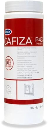 Urnex Cafiza P43 Espresso Machine Cleaning Tablets 3g - 1 x Tub of 180 Tablets