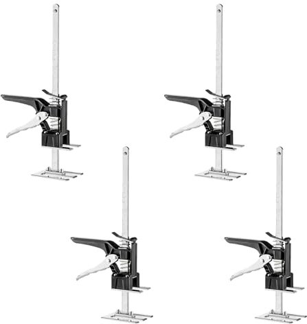 DPFCYBS 4/10PCS Kachelhöhenverstellung Verlängertes Modell Kann 250mm Angehoben Werden Regulator Nivellierer Wandkeramik-Suchgerät Handwerker-Handzange Handwerkzeug(Color:4pcs)