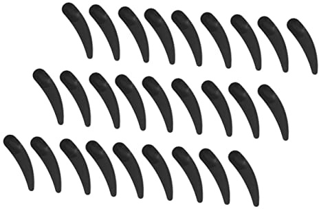 HAMPPLIES Cuillères Cosmétiques 100 Pcs Petit Applicateur De Crème Visage Pp Noir Outil De Maquillage Pratique Pour Soins Du Visage Et Crème Yeux