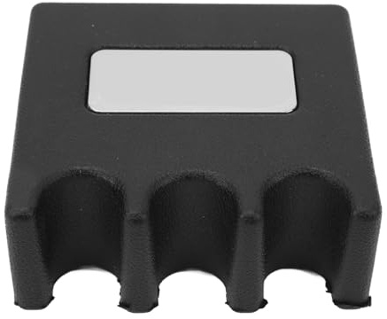 ANKROYU Pool Cue Holder Claw Non Slip Backing 3 Holes Rubber and Iron Portable Pool Stick Holder for Billiards Pool Tables and Chairs