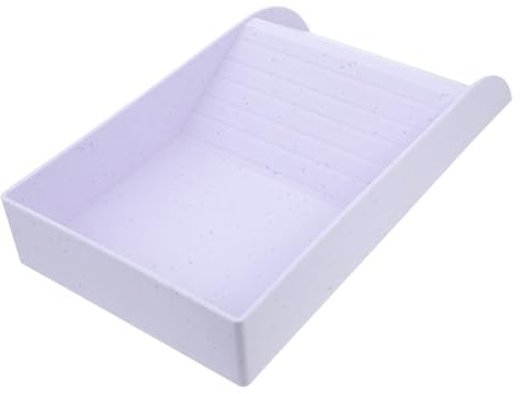 Gatuida Bassin Baignade Tortues Grand Format avec Rampe Escalade Bol Eau Tortues Polyvalent Abs Résistant Léger et Portable Décor Aquarium Multifonction pour Reptiles