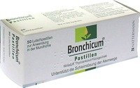 Bronchicum Thymian Lutschtabletten | Zur Schleimlösung bei Husten und zur Beruhigung der gereizten Bronchien | 50 Stück
