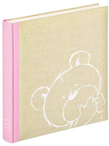 walther design Album Fotografico Rosa 28 x 30,5 cm Album per Neonati, Baby Dreamtime UK-151-R
