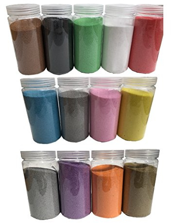 Rhinestone Paradise - Arena decorativa de cuarzo para esparcir (600 g), color negro, blanco, verde, azul, rojo, gris, amarillo, dorado, plateado