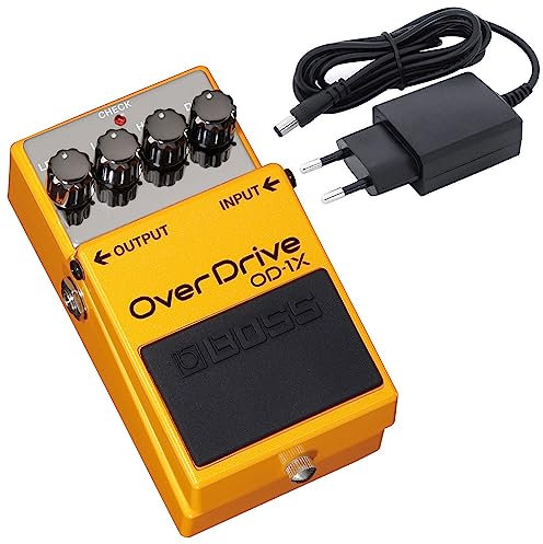 Boss OD-1X Overdrive Effektgerät Verzerrer Pedal + keepdrum Netzteil