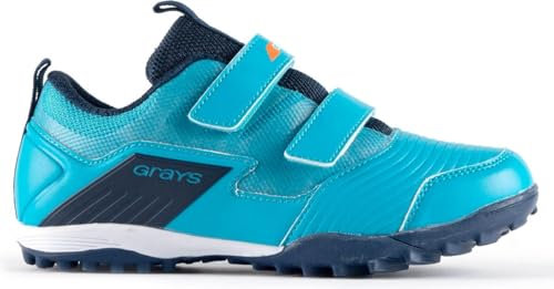 GRAYS Flash 3.0 Mini-Hockeyschuhe, Blau/Marineblau, 2023/24, blau, 28 EU