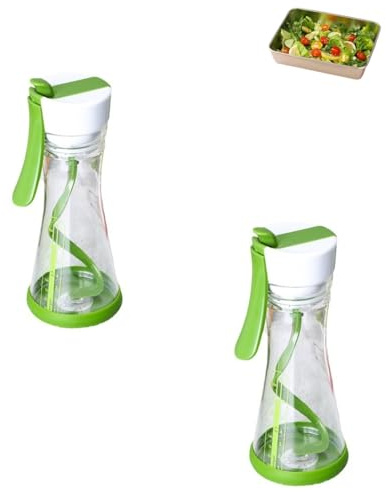 Shaker À Vinaigrette,Distributeur de mélangeur,Mélangeur de voyage fait maison pour huile et vinaigre,Mélangeur De Vinaigrette Anti Fuite,Convient aux cuisines domestiques, aux restaurants, etc.