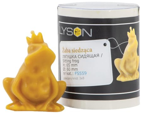 Kerzengießform Frosch mit Krone Silikonform Bienenwachskerzen Silikonform zur Kerzenherstellung Bienen Imkerei Imker